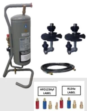 Máy Nạp Gas Điều Hòa Ô Tô Tự Động Ecotechnics ECK 1900 PRO R134a