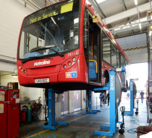 Cầu nâng 4 trụ độc lập Sefac SW2