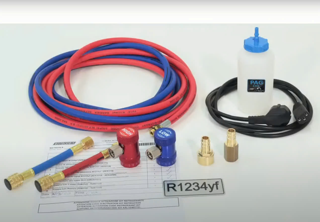 Máy Nạp Gas Điều Hòa Ô Tô Ecotechnics ECK 1900 PRO HFO1234yf