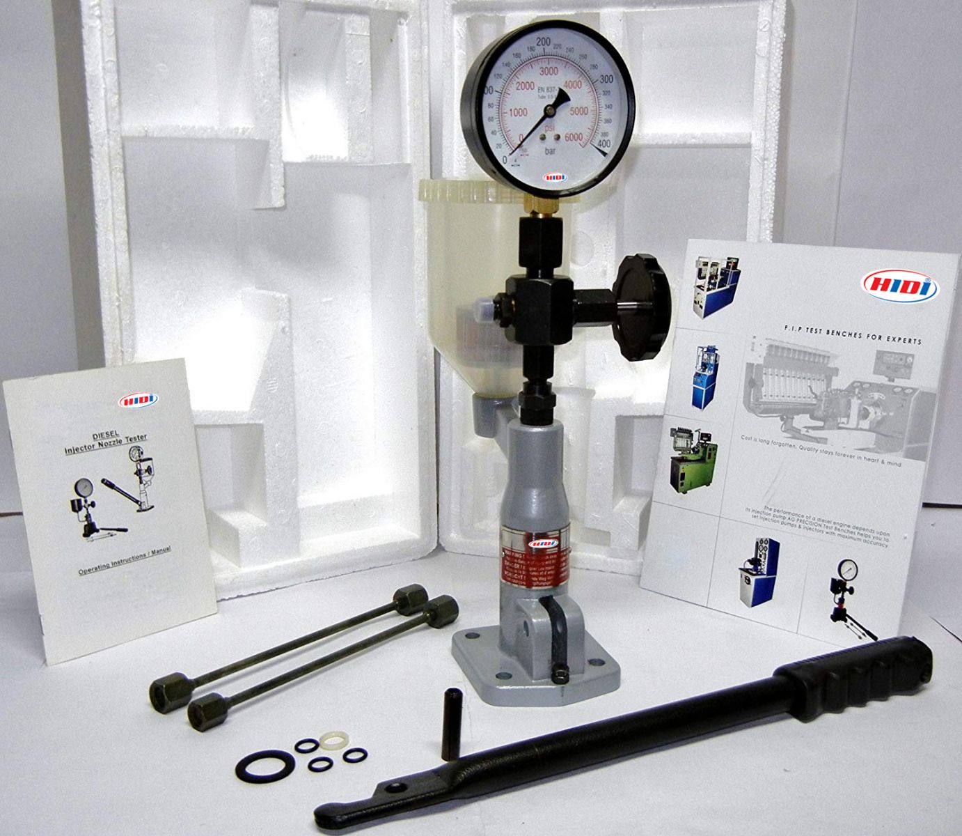 Đồng hồ kiểm tra áp suất kim phun nhiên liệu Diesel DKP10400