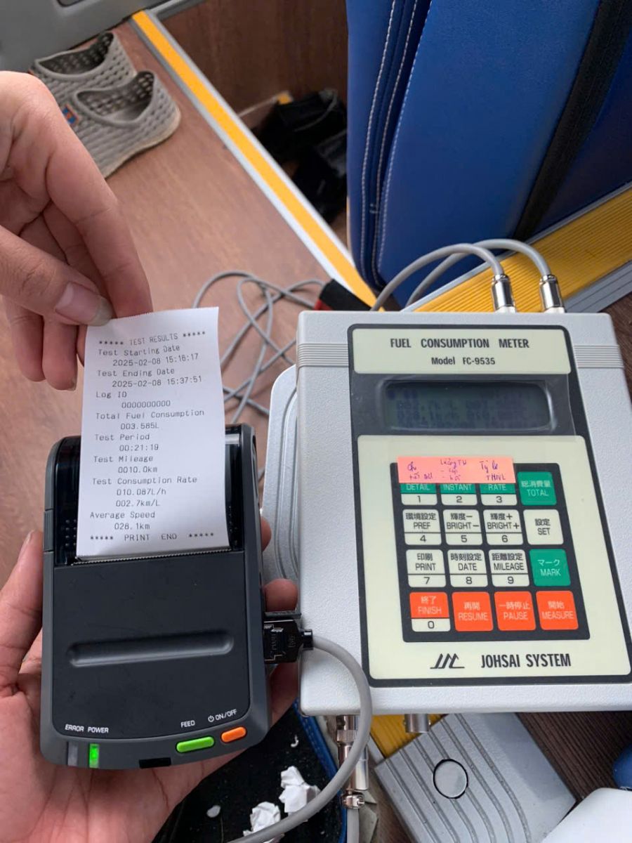 Thiết bị đo lượng tiêu hao nhiên liệu JOHSAI FC-9535F