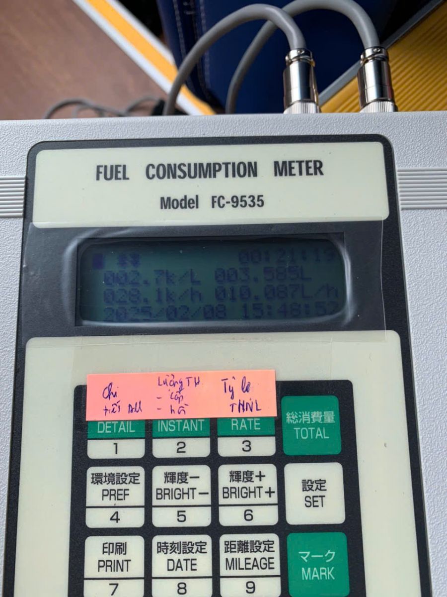 Thiết bị đo lượng tiêu hao nhiên liệu JOHSAI FC-9535F