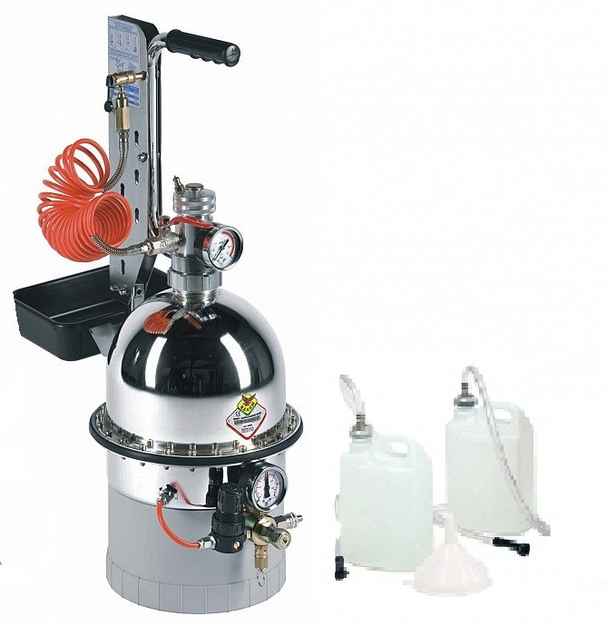 Thiết bị thay dầu hệ thống phanh ly hợp 2 ngăn Raasm 10207