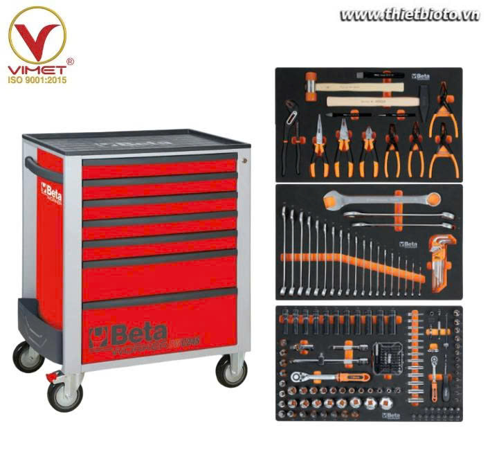 Tủ Dụng Cụ 7 Ngăn 309 Chi Tiết BETA BW 2400S R7/E-M