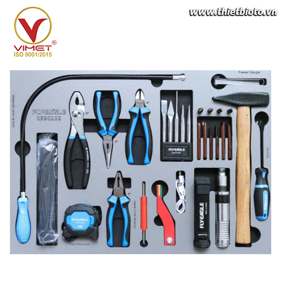 Khay dụng cụ sửa chữa tổng hợp 65 chi tiết 0390102