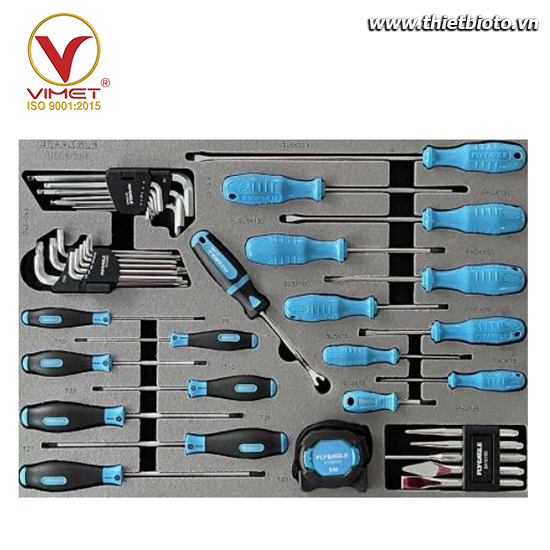 Khay dụng cụ tuốc nơ vít  42 món 0623605