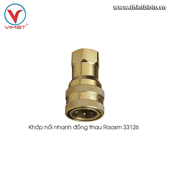 Khớp nối nhanh đồng thau đầu cái