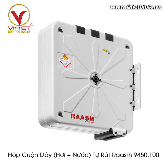 Hộp Cuộn Dây (Hơi + Nước) Tự Rút Raasm 9450.100