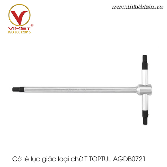 Cờ lê lục giác loại chữ T TOPTUL AGDB0721