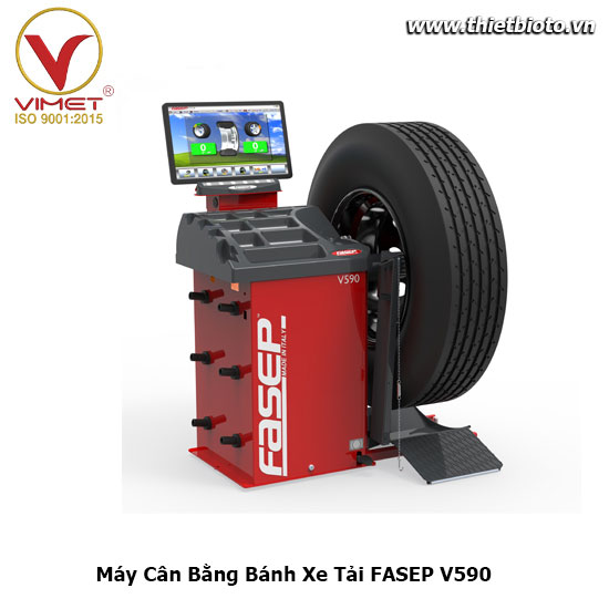Máy Cân Bằng Bánh Xe Tải FASEP V590