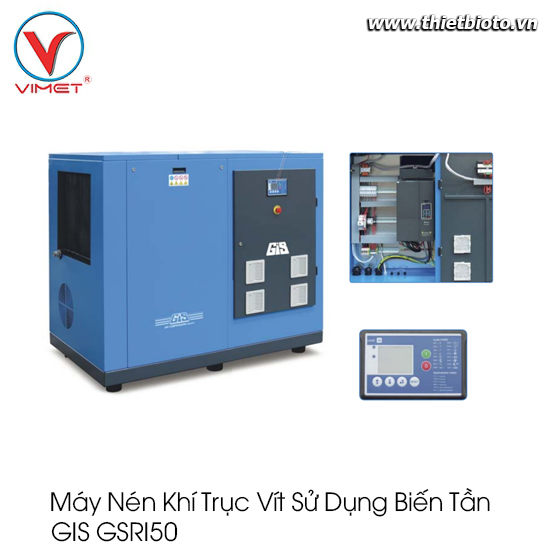 Máy nén khí trục vít inverter GIS 50 HP GSRI50