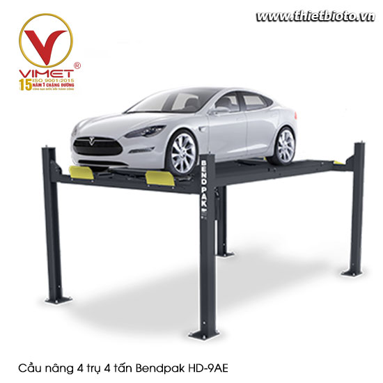 Cầu nâng 4 trụ 4 tấn BenkPad HD-9AE