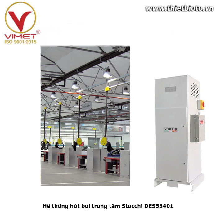 Hệ thông hút bụi trung tâm Stucchi DES55401