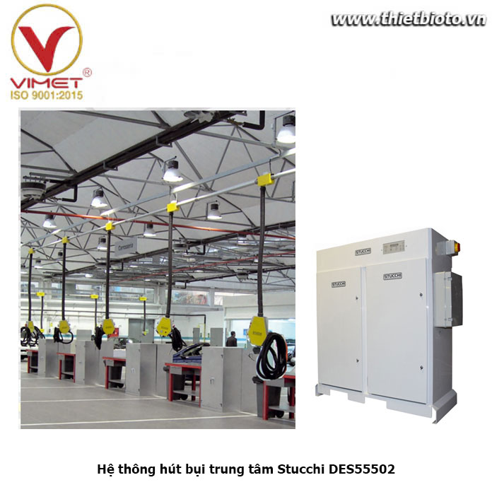 Hệ thông hút bụi trung tâm Stucchi DES55502