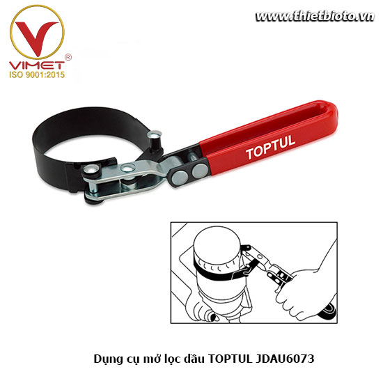 Dụng cụ mở lọc dầu TOPTUL JDAU6073