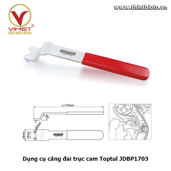 Dụng cụ điều chỉnh dây đai TOPTUL JDBP1703