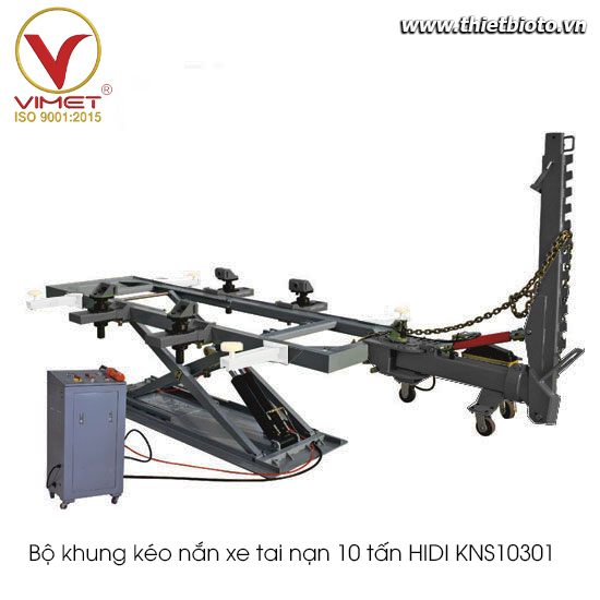 Bộ khung kéo nắn xe tai nạn 10 tấn HIDI KNS10301
