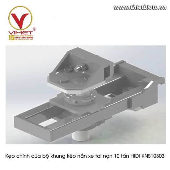 Kẹp chính của bộ khung kéo nắn xe tai nạn 10 tấn HIDI KNS10303