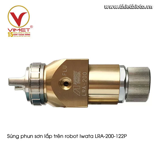 Súng phun sơn lắp trên robot Iwata LRA-200-122P