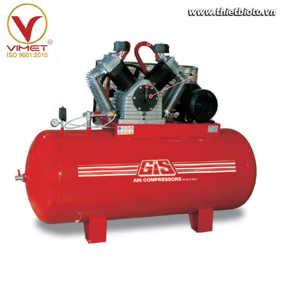 Máy nén khí piston truyền động dây đai GIS GS80/1000/1600/PF/T