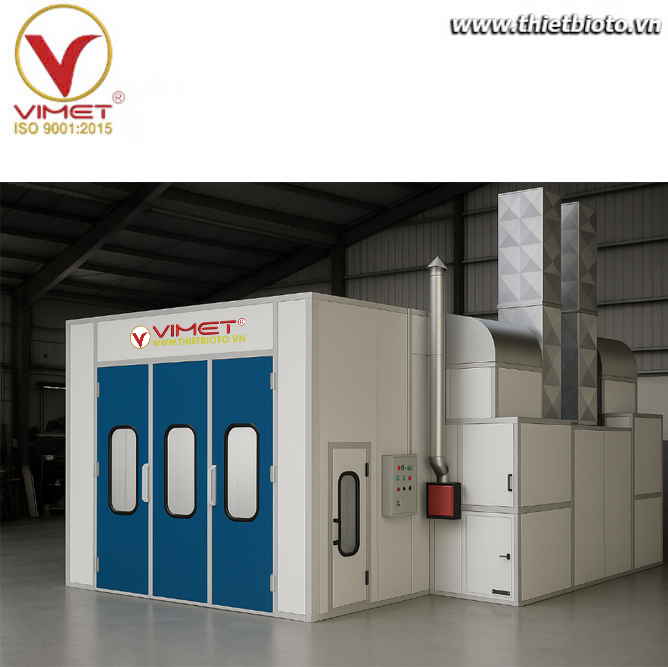 Phòng sơn sấy xe tải dài 12m  PSS12441