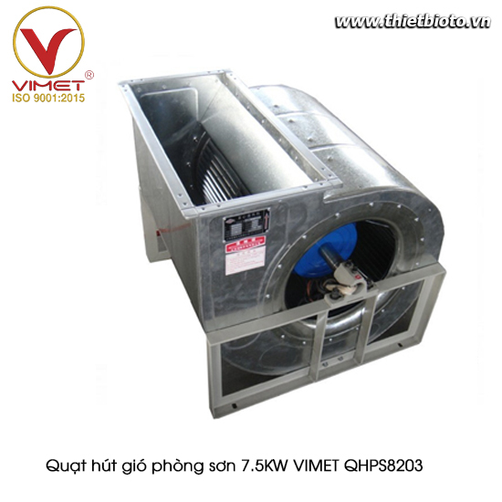 Quạt hút phòng sơn 7.5KW