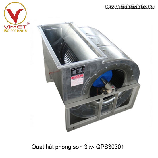 Quạt hút phòng sơn ô tô 3kW VIMET QPS30301