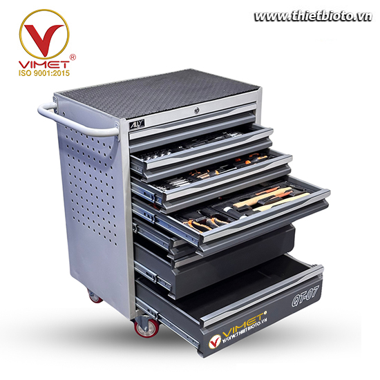 Tủ đựng đồ nghề 163 chi tiết QT-07-163CT