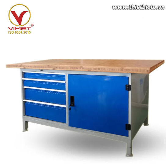 Bàn nguội thao tác cơ khí MO với tải 90 kg/ngăn QT-BN10