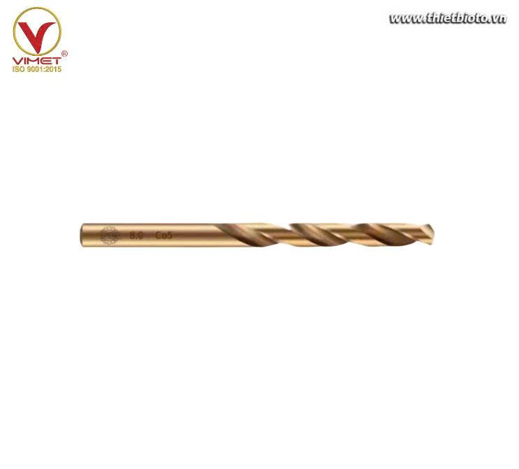 Mũi khoan thẳng HSS VIMET SBD08116