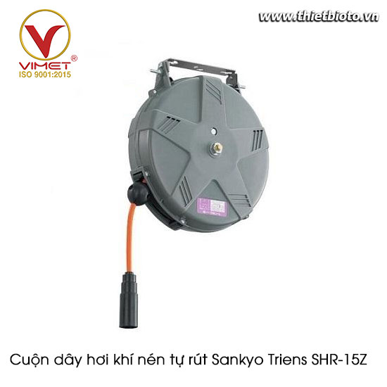 Cuộn dây hơi khí nén tự rút Sankyo Triens SHR-15Z