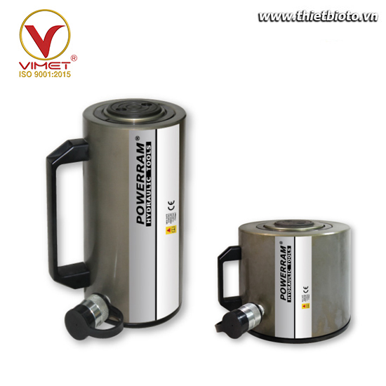 Kích thủy lực 1 chiều 50 tấn vỏ nhôm Powerram SSA502