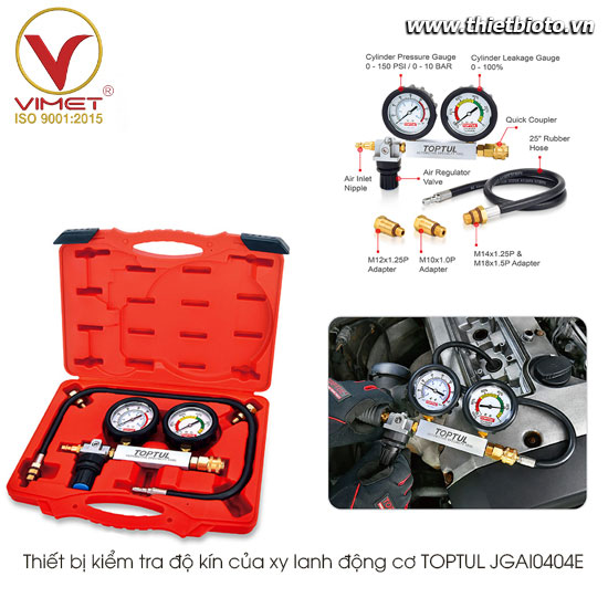 Thiết bị kiểm tra độ kín của xy lanh động cơ TOPTUL JGAI0404E