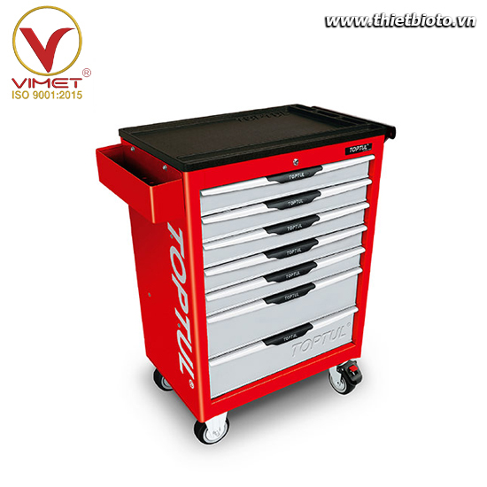 Tủ đồ nghề sửa chữa 7 ngăn 157pcs Toptul GCAJ0059