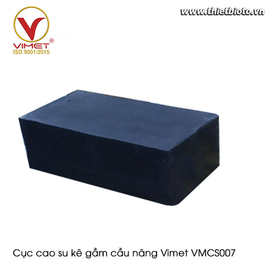 Cục cao su kê gầm cầu nâng Vimet VMCS007