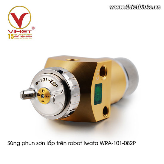 Súng phun sơn lắp trên robot Iwata WRA-101-082P