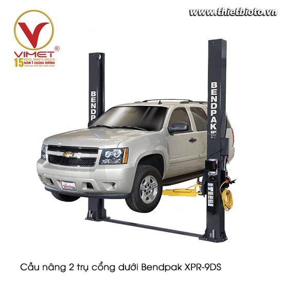 Cầu nâng 2 trụ cổng dưới Bendpak XPR-9DS