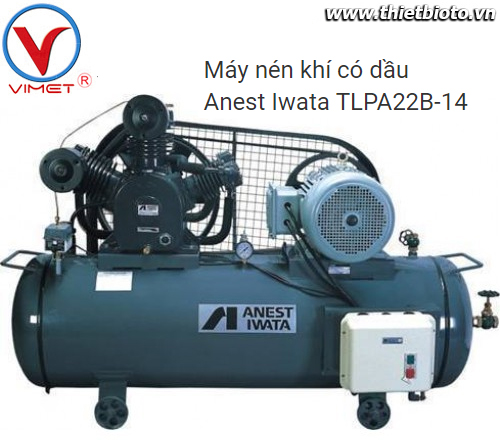 Máy nén khí Piston Anest Iwata TLPA22B-14